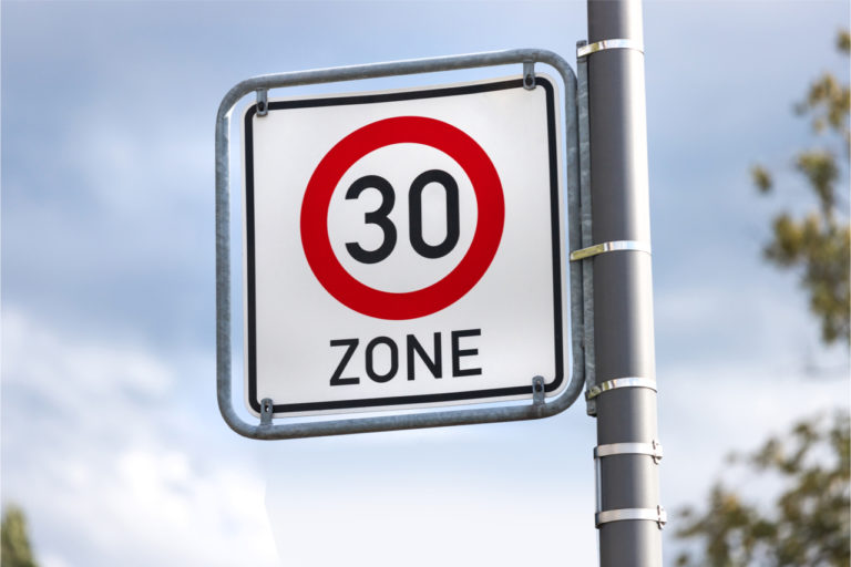30er Zone Bußgeldkatalog 2021